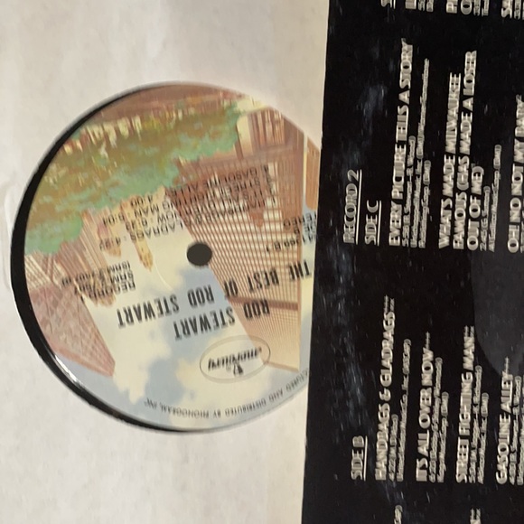 The BEST OF ROD STEWART1972vintagevinyl 2 Recordsetcontainedover80minutesofmusic - Picture 5 of 10